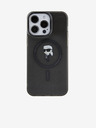 Karl Lagerfeld IML Ikonik MagSafe Back Cover pentru iPhone 15 Pro Max negru Karl Lagerfeld