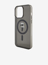 Karl Lagerfeld IML Ikonik MagSafe Back Cover pentru iPhone 15 Pro Max negru Karl Lagerfeld