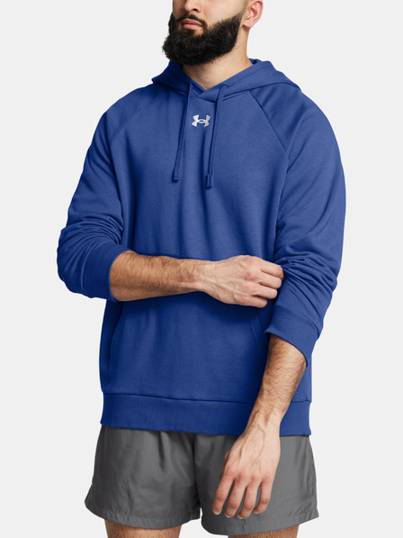 Under Armour Hanorac pentru bărbați Under Armour UA Rival Fleece Hoodie-BLU
