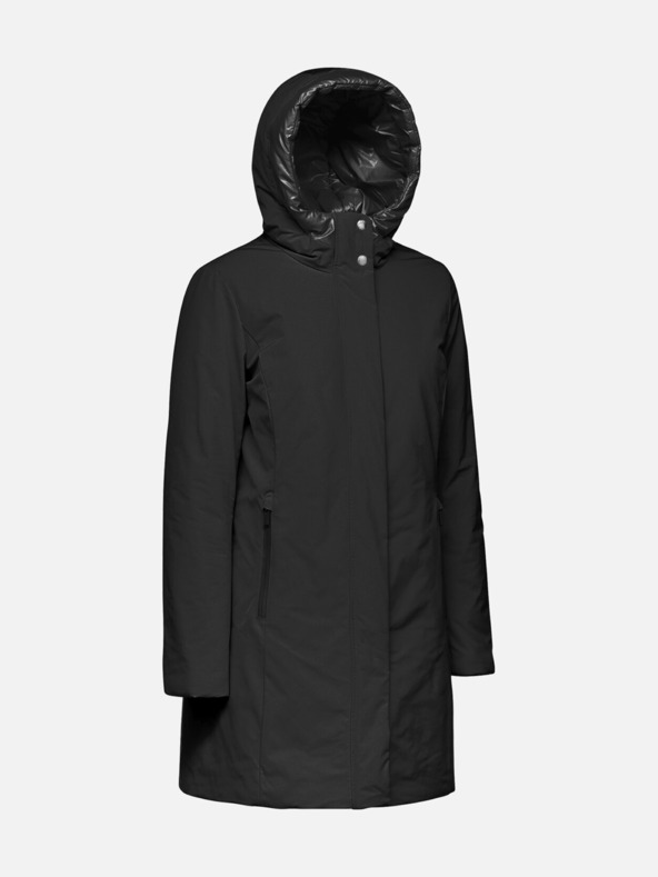 Geox Neagră pardesiu pentru femei Geox Spherica