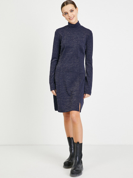 Guess Rochie pulover albastru închis Guess Lane