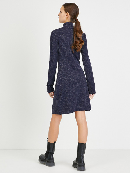 Guess Rochie pulover albastru închis Guess Lane