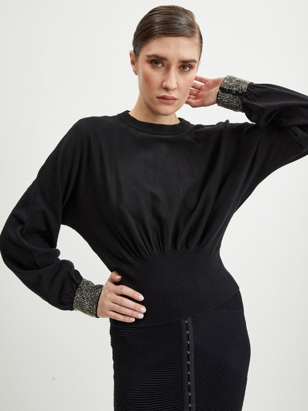 Guess Pulover Guess Posa Negru, pentru femei