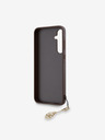 Guess Guess 4G Charm Back Cover pentru Samsung Galaxy A55 maro