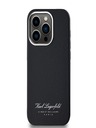 Karl Lagerfeld Copertă spate Grained PU Hotel RSG pentru iPhone 14 Pro negru Karl Lagerfeld