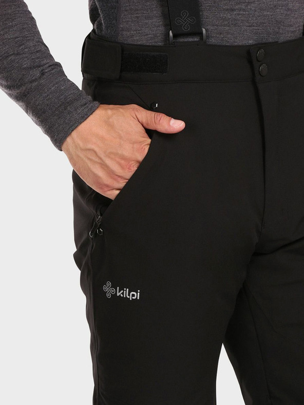 Kilpi Pantaloni de schi Kilpi METHONE negri, bărbați