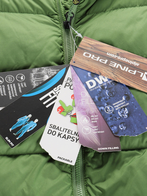 ALPINE PRO Jachetă de iarnă pentru bărbați cu dwr ALPINE PRO ROGIT treetop