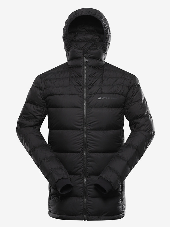 ALPINE PRO Jachetă de iarnă pentru bărbați cu dwr ALPINE PRO ROGIT negru