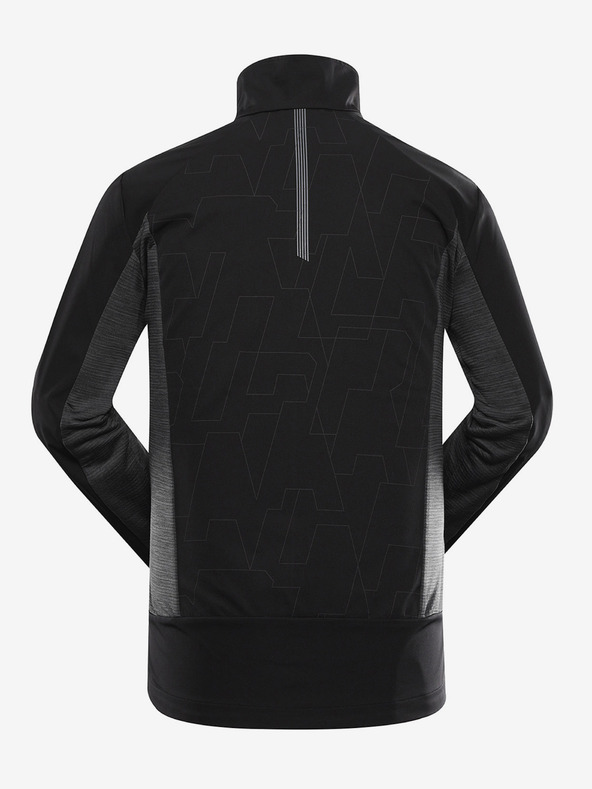 ALPINE PRO Jachetă softshell pentru bărbați cu membrană ALPINE PRO UKEB negru