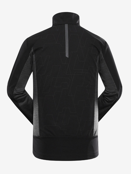 ALPINE PRO Jachetă softshell pentru bărbați cu membrană ALPINE PRO UKEB negru