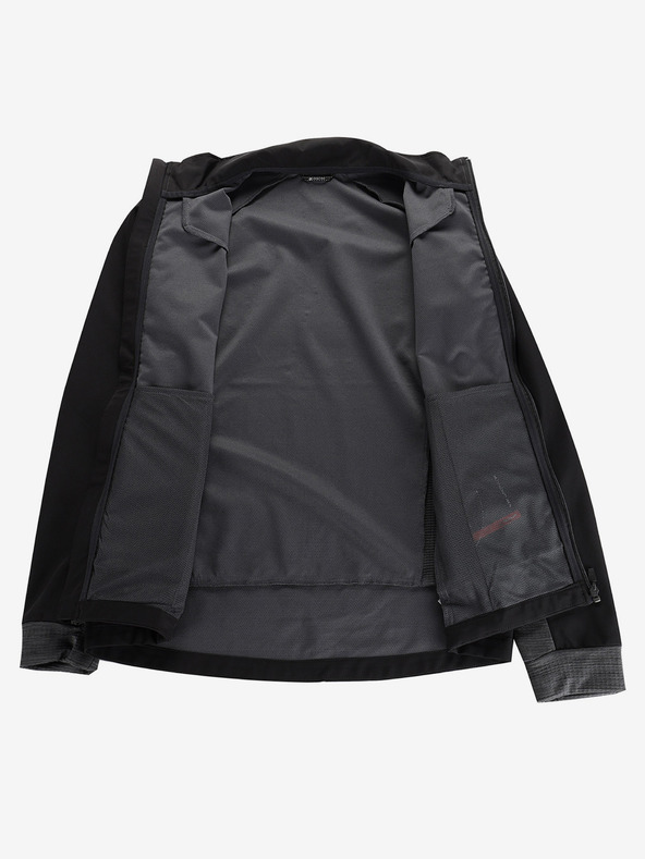 ALPINE PRO Jachetă softshell pentru bărbați cu membrană ALPINE PRO UKEB negru