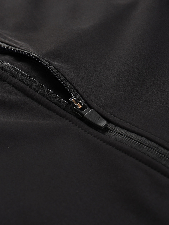 ALPINE PRO Jachetă softshell pentru bărbați cu membrană ALPINE PRO UKEB negru