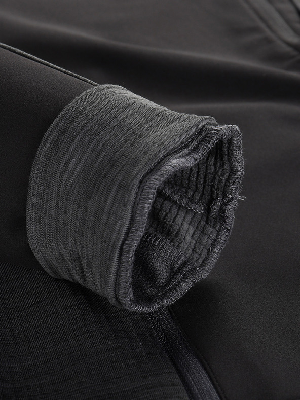 ALPINE PRO Jachetă softshell pentru bărbați cu membrană ALPINE PRO UKEB negru