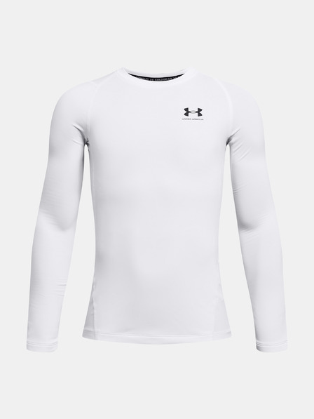 Under Armour Tricou pentru băieți Under Armour UA CG Armour LS-WHT