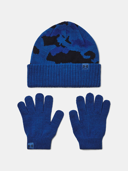 Under Armour Băieți Under Armour B Beanie/Glove Combo-BLU