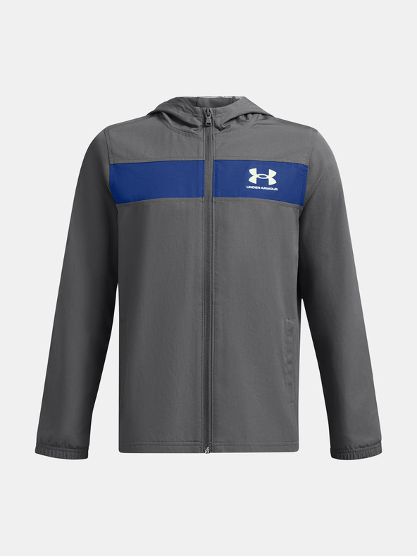 Under Armour Băieți Under Armour UA Sportstyle Windbreaker-GRY