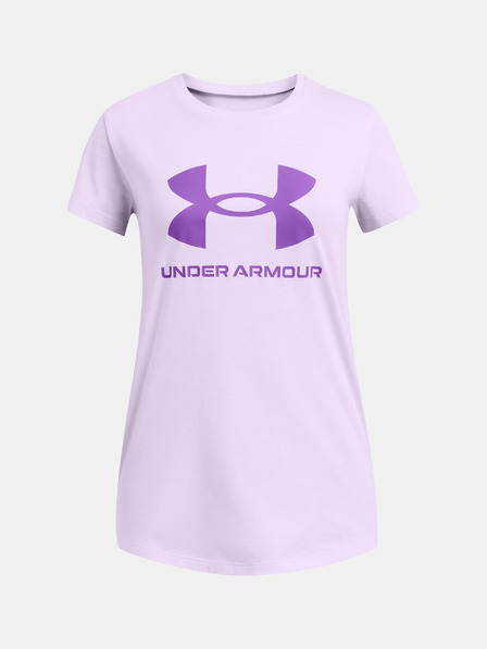 Under Armour Tricou pentru fete Under Armour UA G SPORTSTYLE LOGO SS-PPL