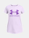 Under Armour Tricou pentru fete Under Armour UA G SPORTSTYLE LOGO SS-PPL