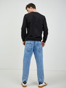 Guess Tricou negru Guess Audley pentru bărbați
