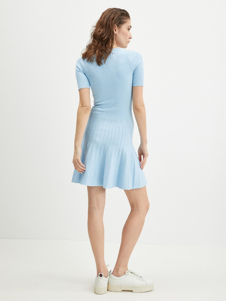 Guess Rochie Guess Amelia albastru deschis pentru femei
