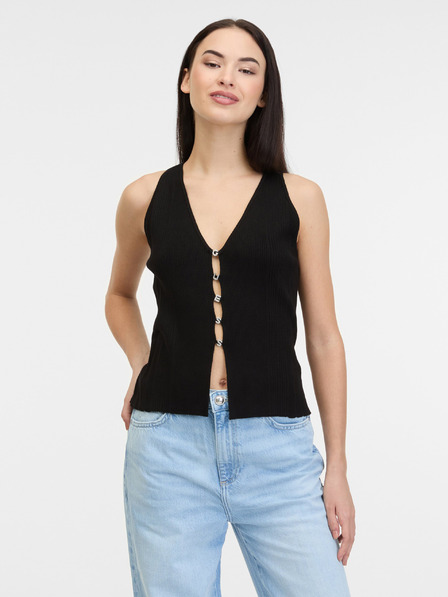 Guess Top negru pentru femei Guess