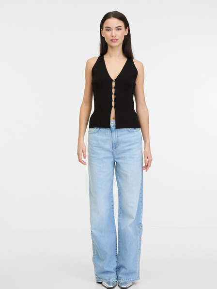 Guess Top negru pentru femei Guess