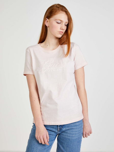 Guess Roz deschis Guess tricou pentru femei