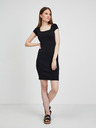 Guess Rochie fără mâneci cu nervuri, neagră, pentru femei Guess Charlotte