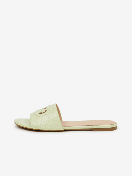 Guess Papuci de casă Guess Tashia verde deschis, pentru femei