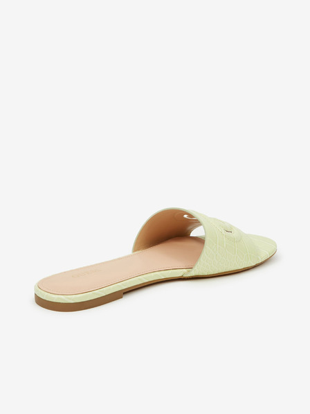 Guess Papuci de casă Guess Tashia verde deschis, pentru femei
