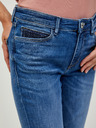Guess Blugi slim fit albaștri pentru femei Guess