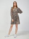 Guess Rochie maro cu animal print Guess Enora