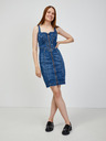 Guess Rochie fără mâneci din denim albastru Guess Lilamor
