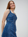 Guess Rochie fără mâneci din denim albastru Guess Lilamor