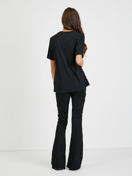 Guess Tricou negru pentru femei Guess Nichita