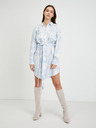 Guess Rochie cămașă albastru deschis batik Guess Shonda