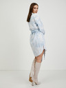 Guess Rochie cămașă albastru deschis batik Guess Shonda