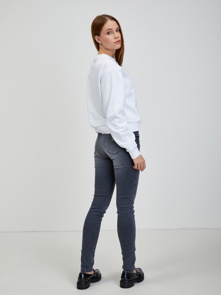 Guess Hanorac Guess alb pentru femei