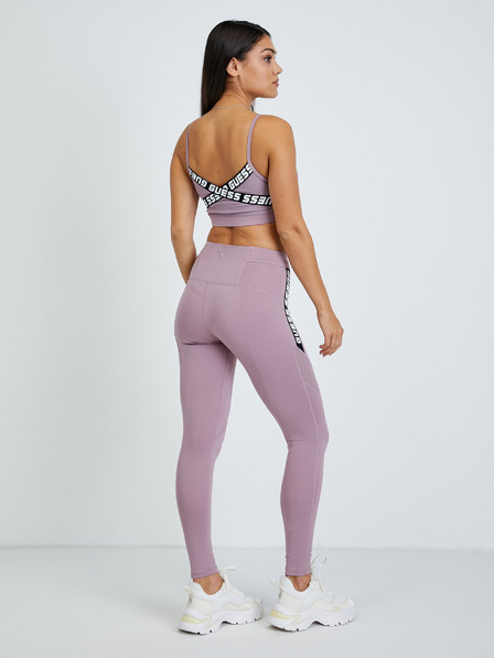 Guess Sutien sport mov deschis Guess Angelica