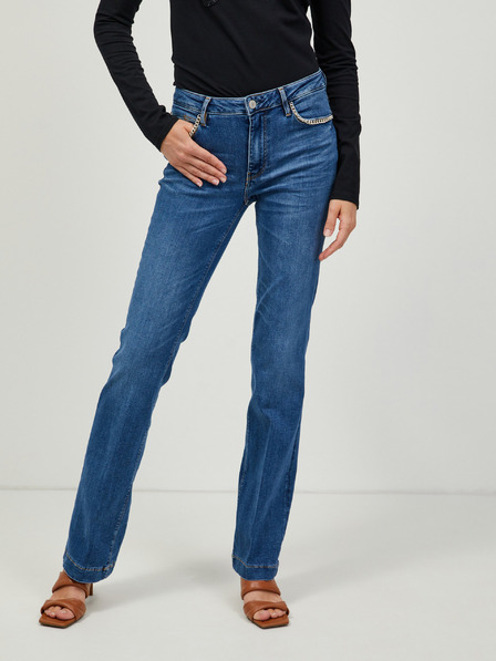 Guess Blugi bootcut albastru închis pentru femei Guess