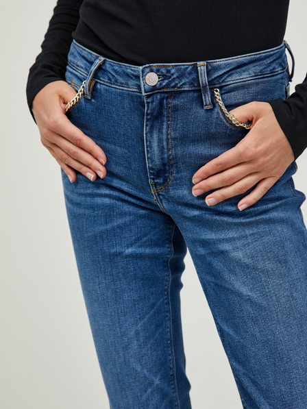 Guess Blugi bootcut albastru închis pentru femei Guess
