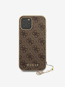Guess Guess 4G Charm Back Cover pentru iPhone 12 Pro Max 6.7 Brown