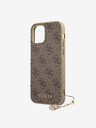 Guess Guess 4G Charm Back Cover pentru iPhone 12 Pro Max 6.7 Brown