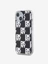DKNY PC/TPU Checkered Model Back Cover pentru iPhone 15 negru DKNY