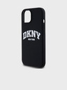 DKNY Silicon lichid Arch Logo MagSafe Back Cover pentru iPhone 11 negru DKNY