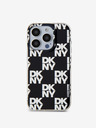DKNY PC/TPU Checkered Pattern Back Cover pentru iPhone 15 Pro Max negru DKNY