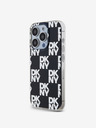 DKNY PC/TPU Checkered Pattern Back Cover pentru iPhone 15 Pro Max negru DKNY