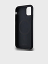 DKNY PU Leather Repeat Pattern Bottom Stripe MagSafe Back Cover pentru iPhone 11 Negru DKNY
