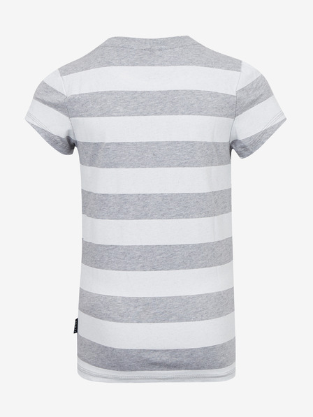 Sam 73 Tricou dungat alb și gri pentru copii SAM 73 Siobhan