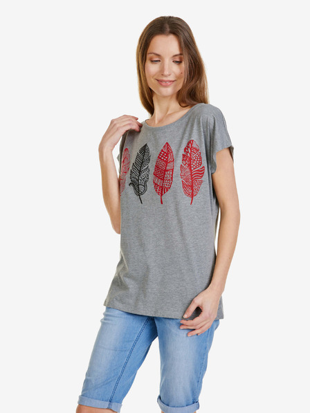 Sam 73 Tricou gri pentru femei SAM 73 Penelope